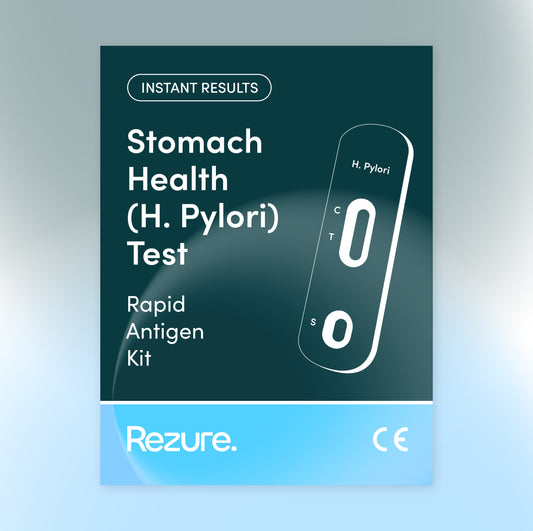 Stomach Health H. Pylori Rapid Test for Ulcers, Gastritis and Cancer Risk